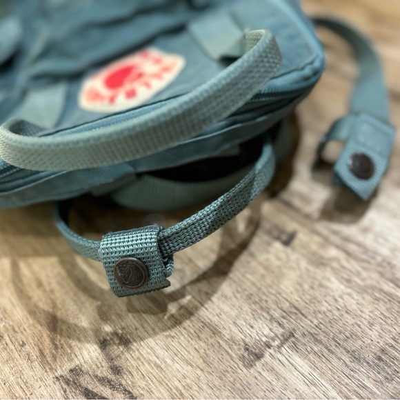 Fjällräven Kanken small blue green backpack - Picture 8 of 10